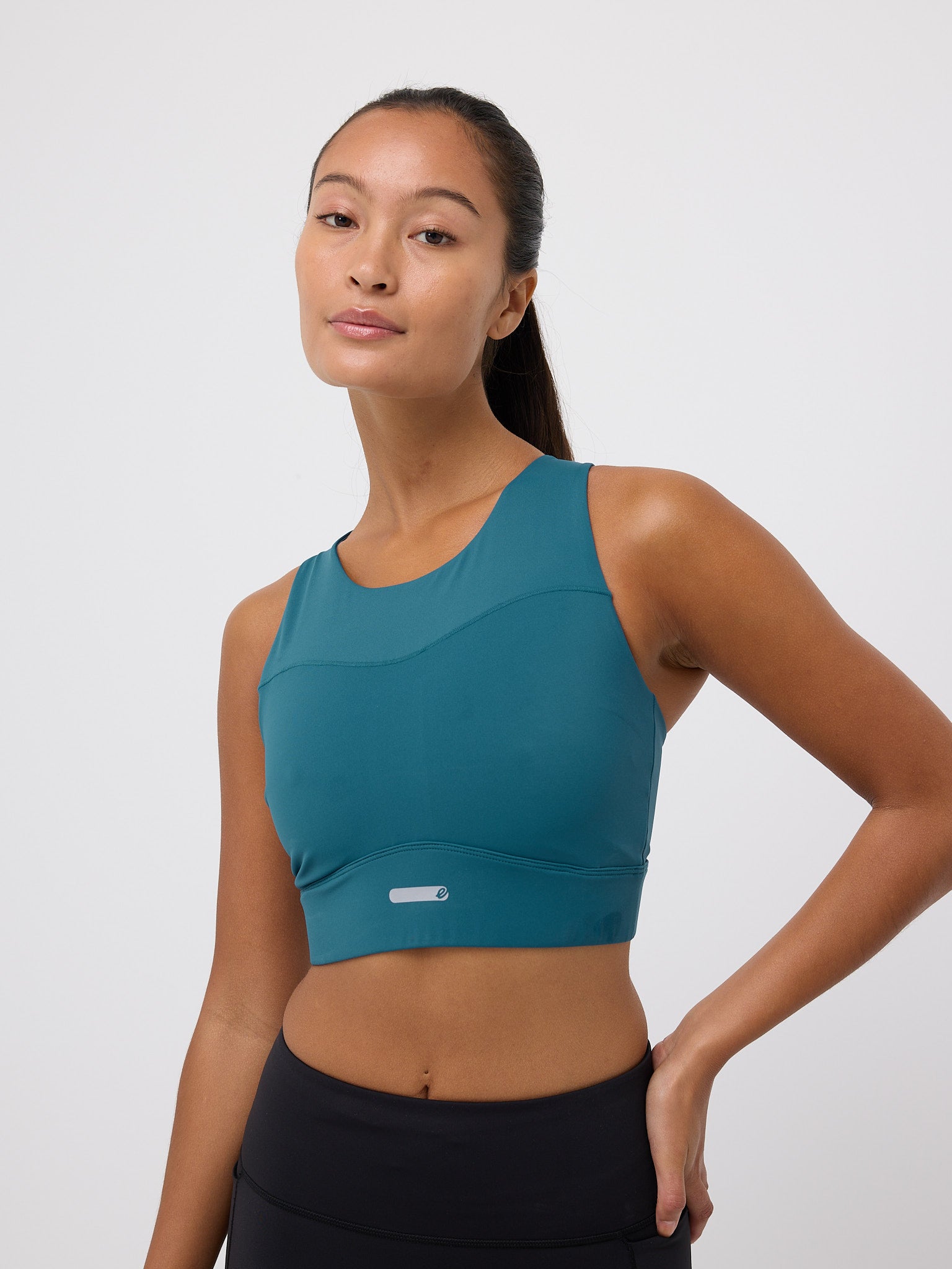 Amber High Neck Sports Bra