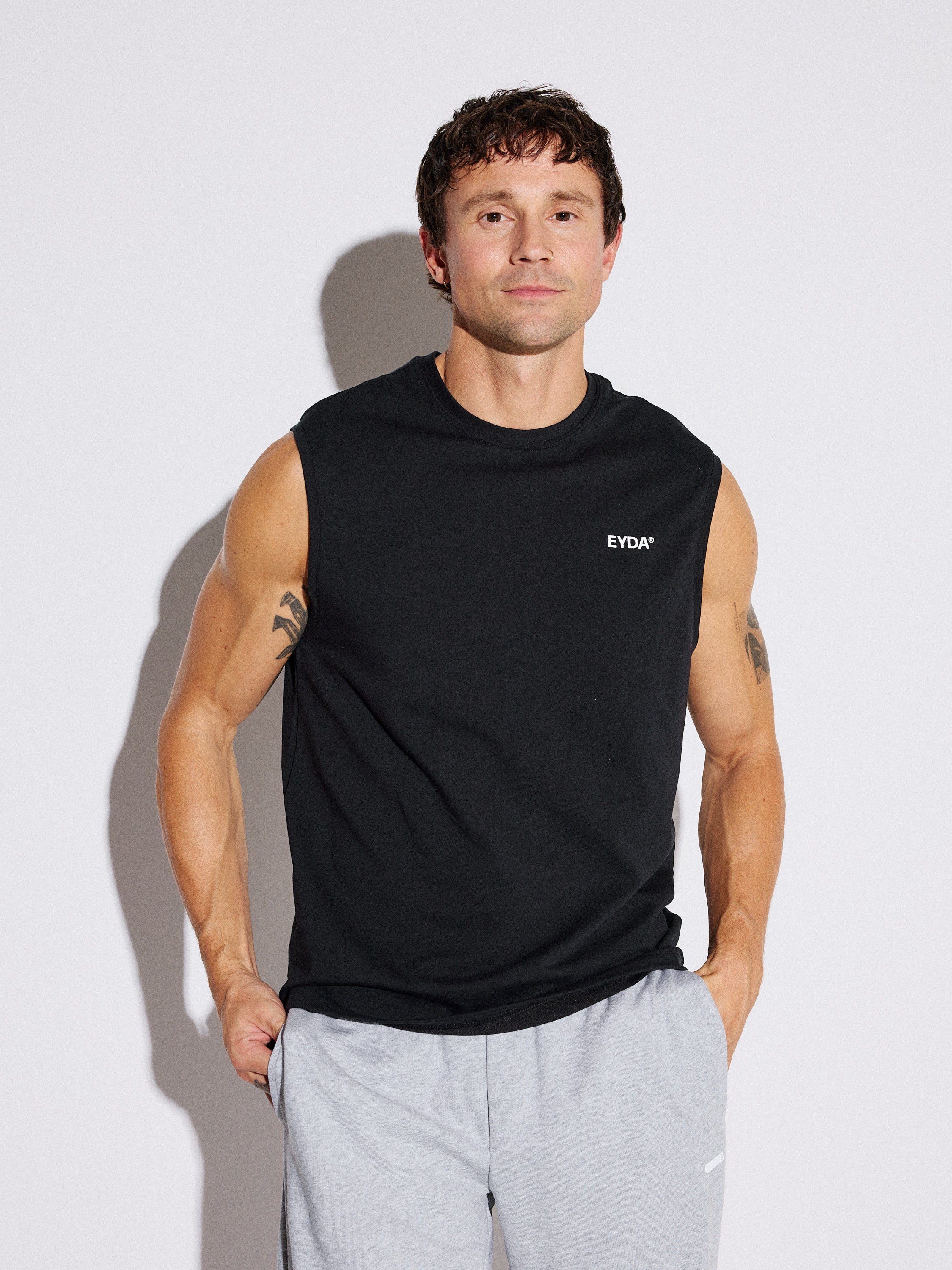 Ben Boxy Cotton Tank Top