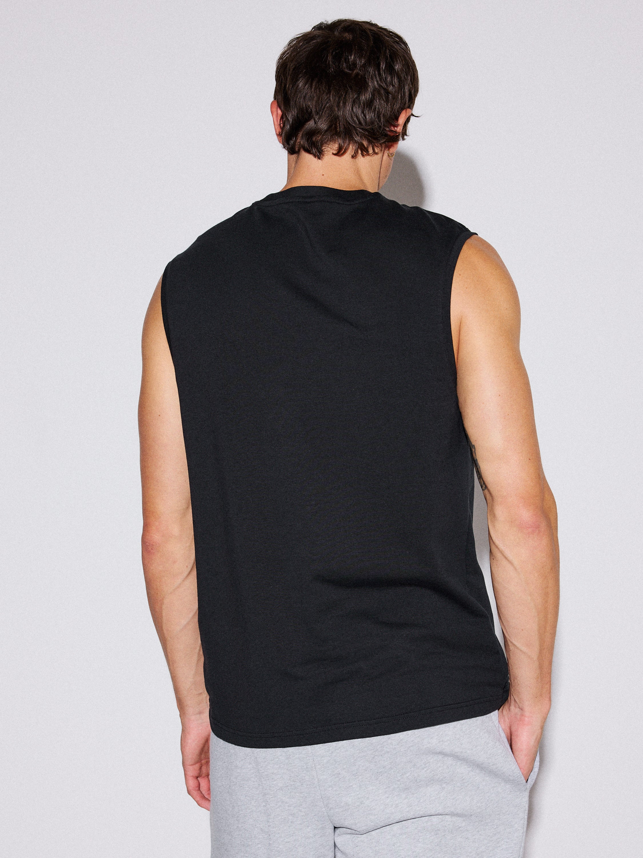 Ben Boxy Cotton Tank Top