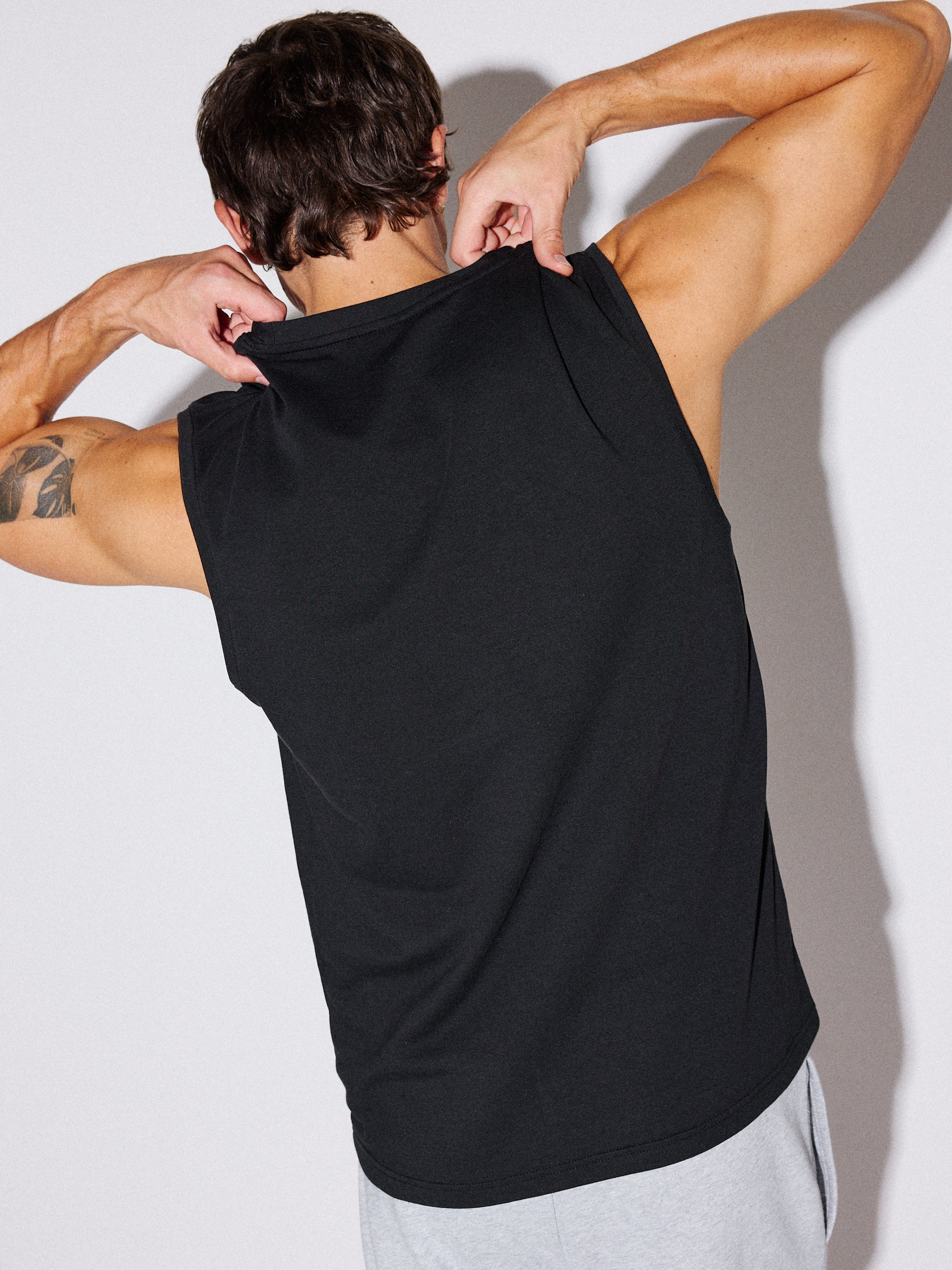Ben Boxy Cotton Tank Top