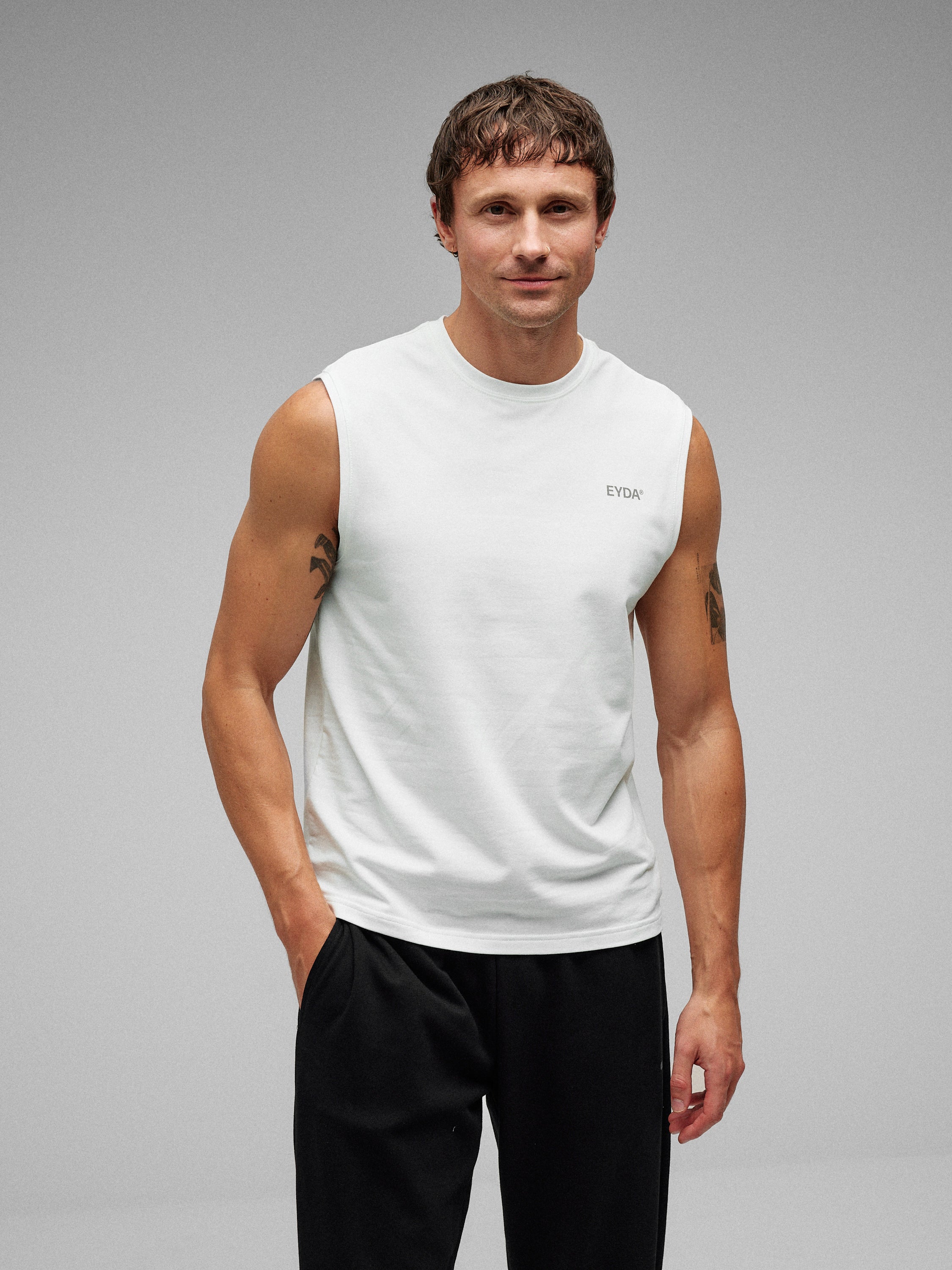 Ben Boxy Cotton Tank Top