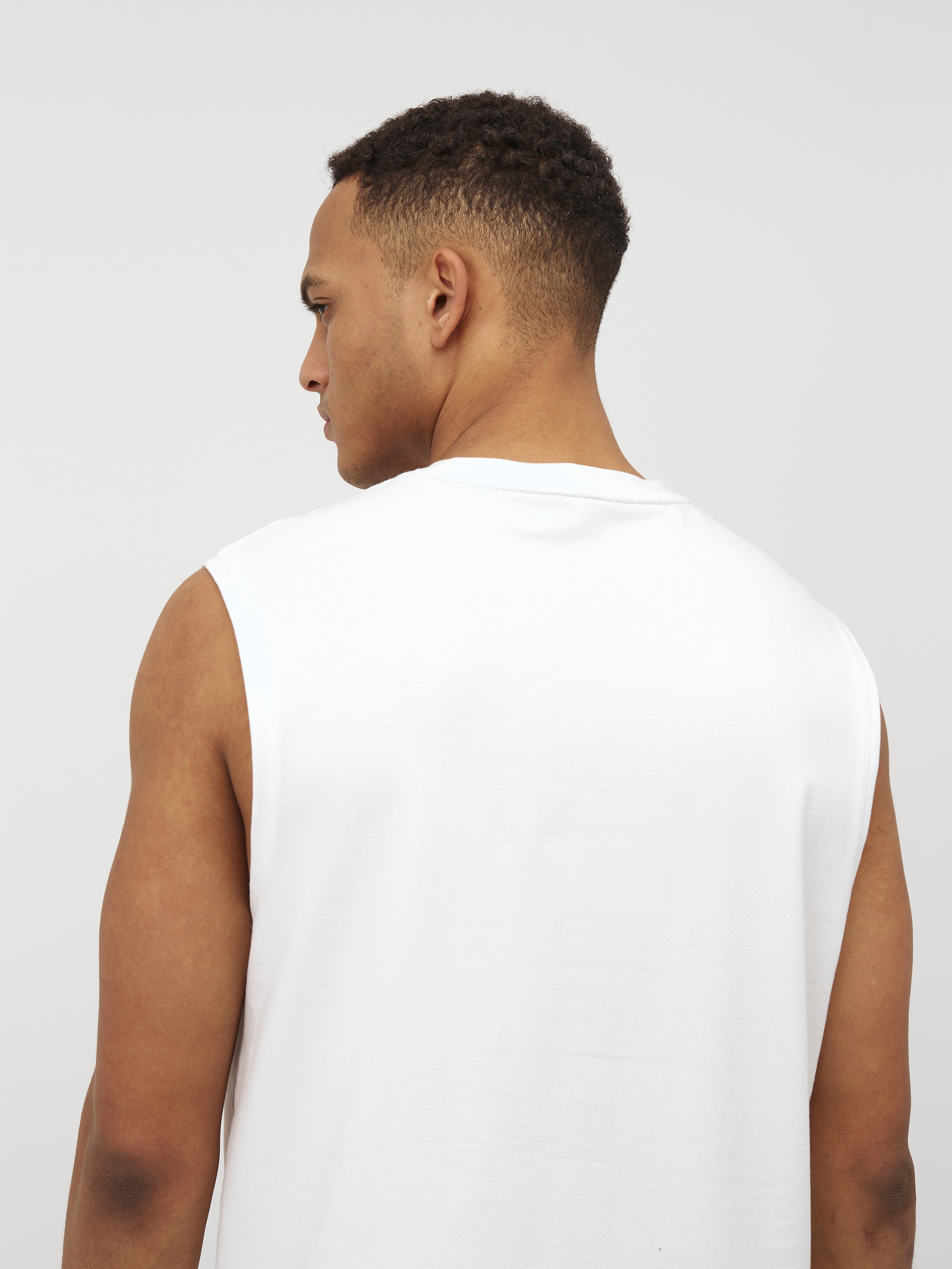 Ben Boxy Cotton Tank Top
