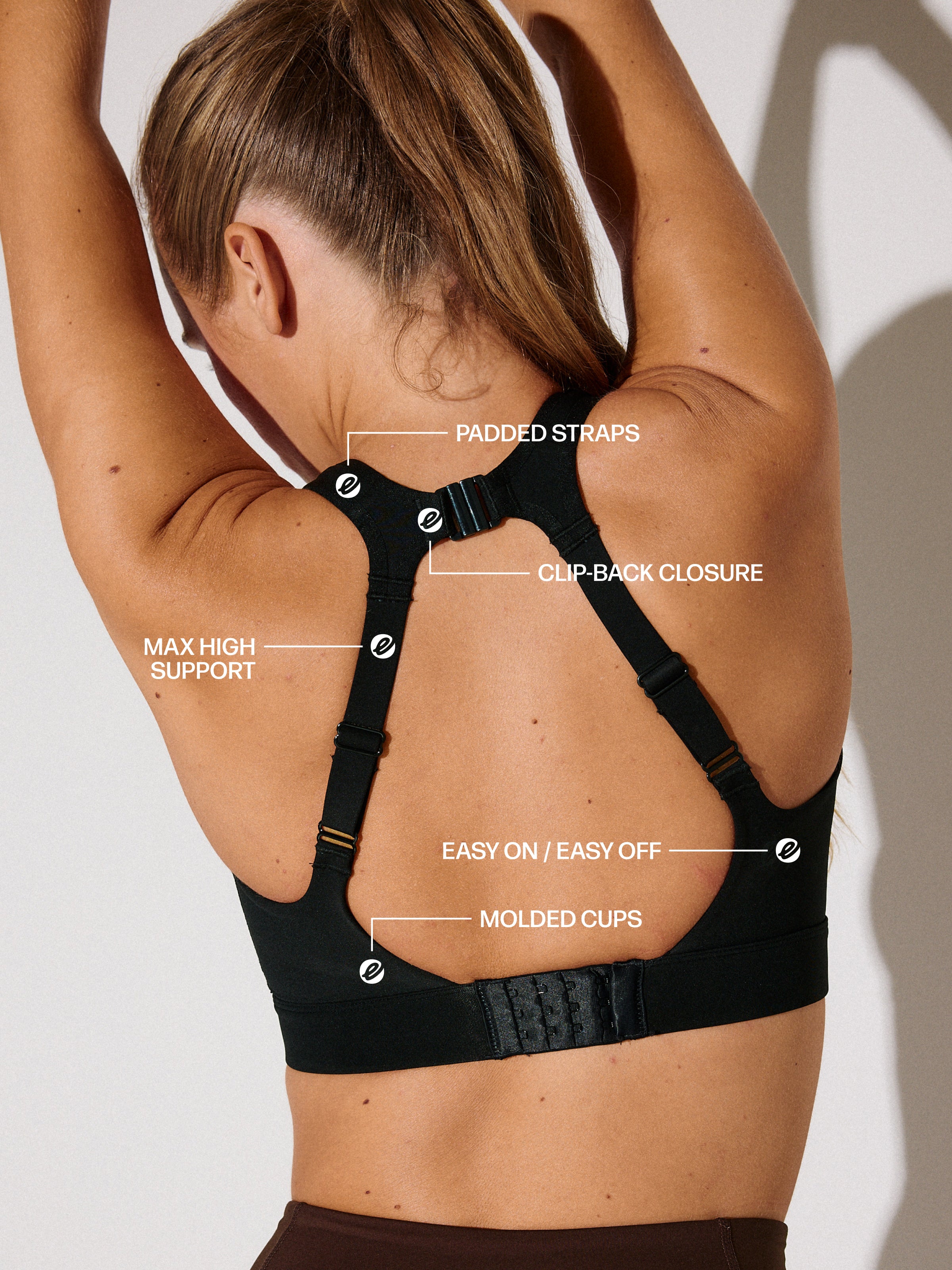 Rosie High Support Sports Bra