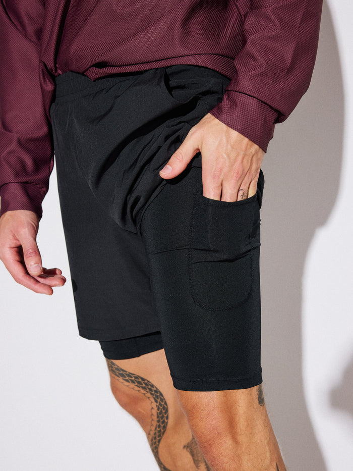 Jake 2-in-1 Shorts 6"