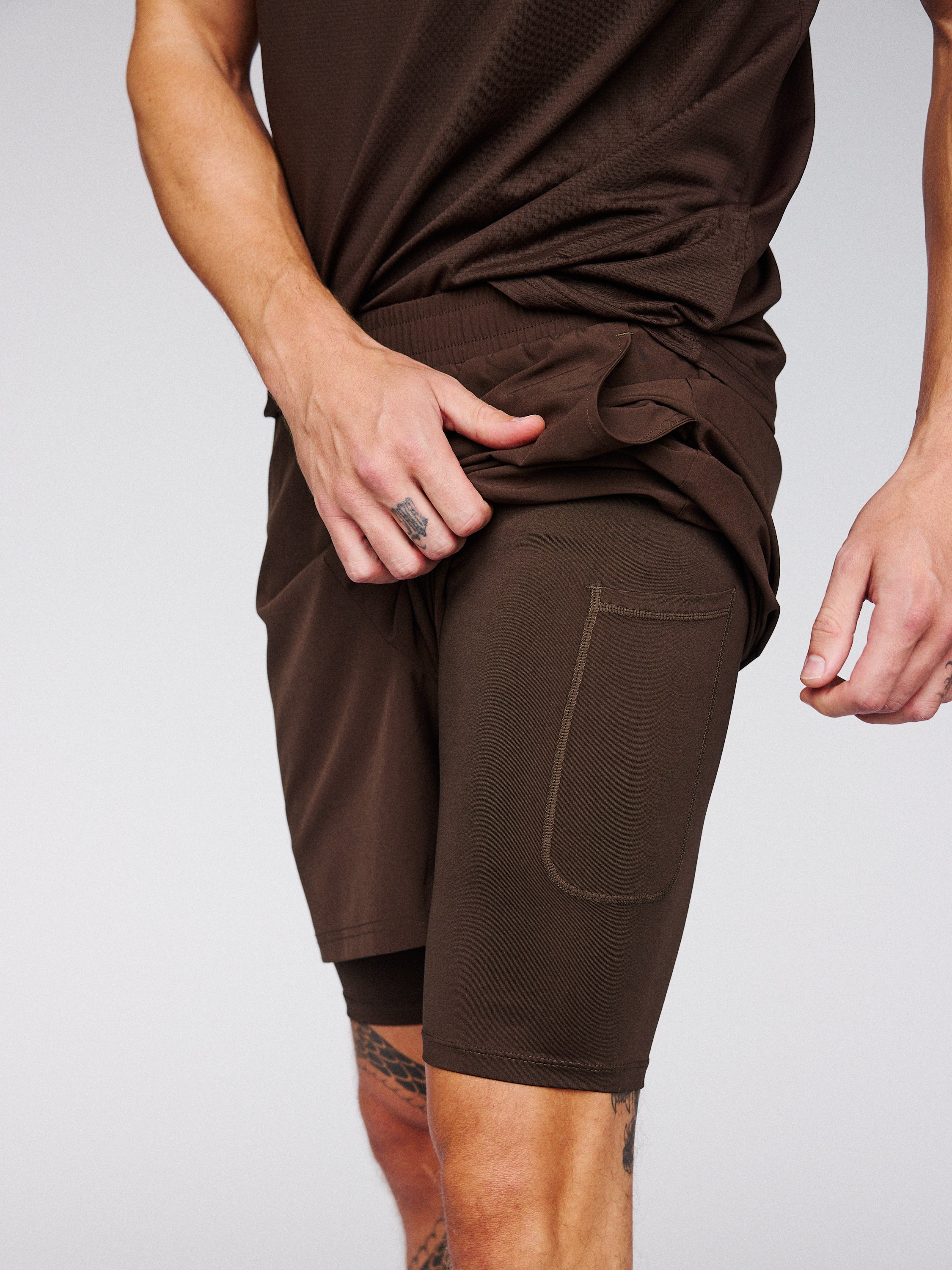 Jake 2-in-1 Shorts 6"