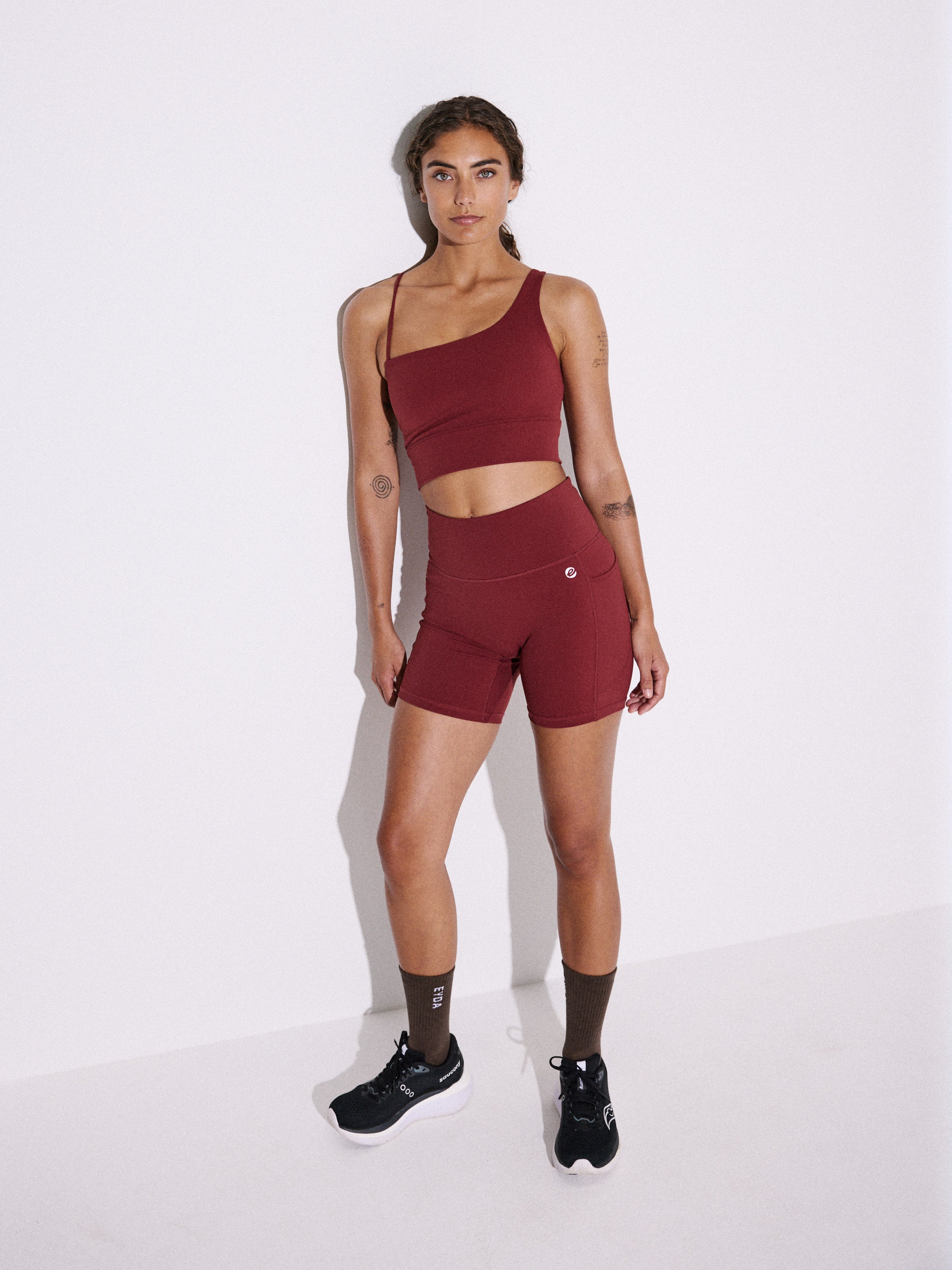 May One Shoulder Sports Bra