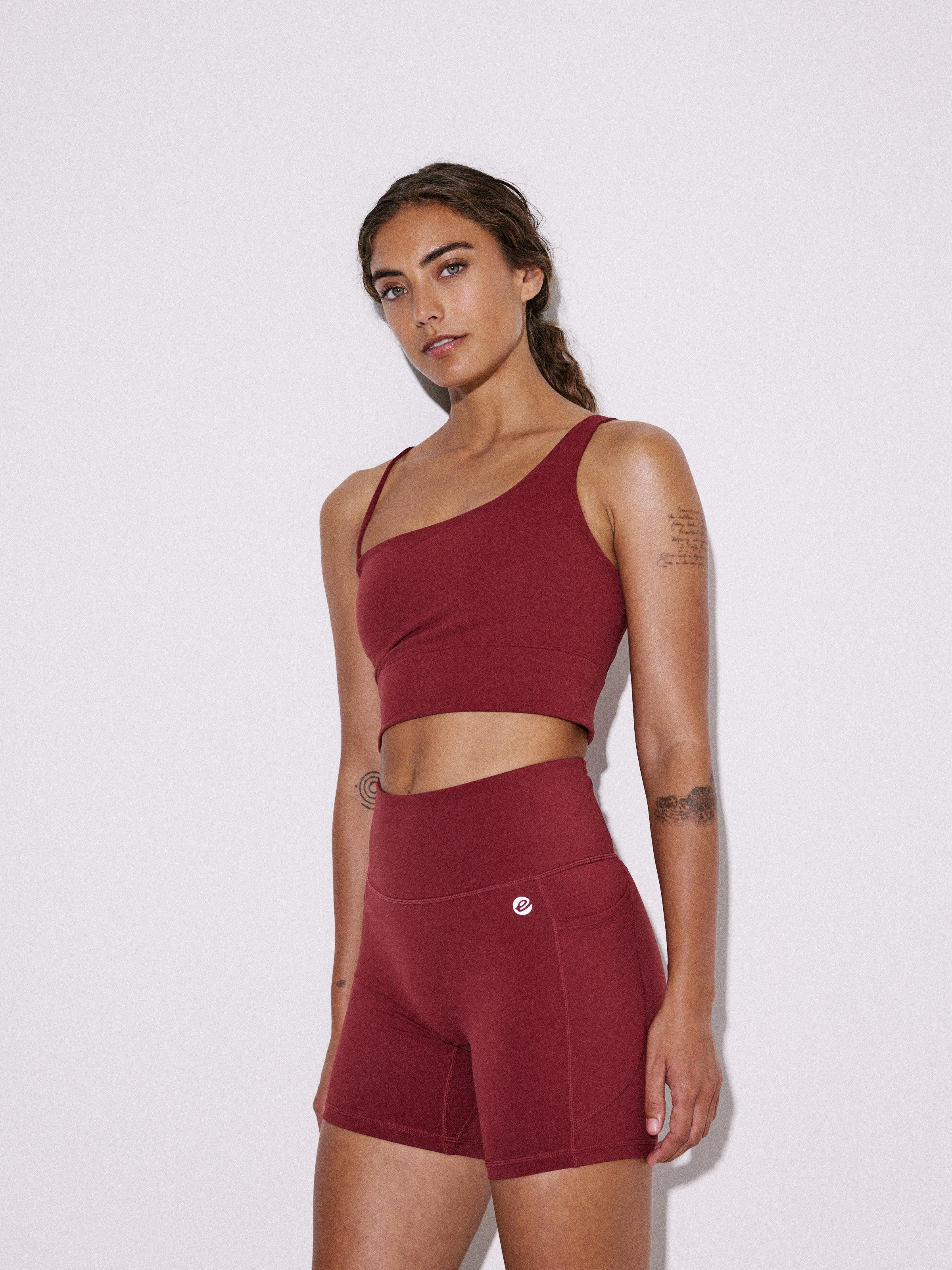 May One Shoulder Sports Bra