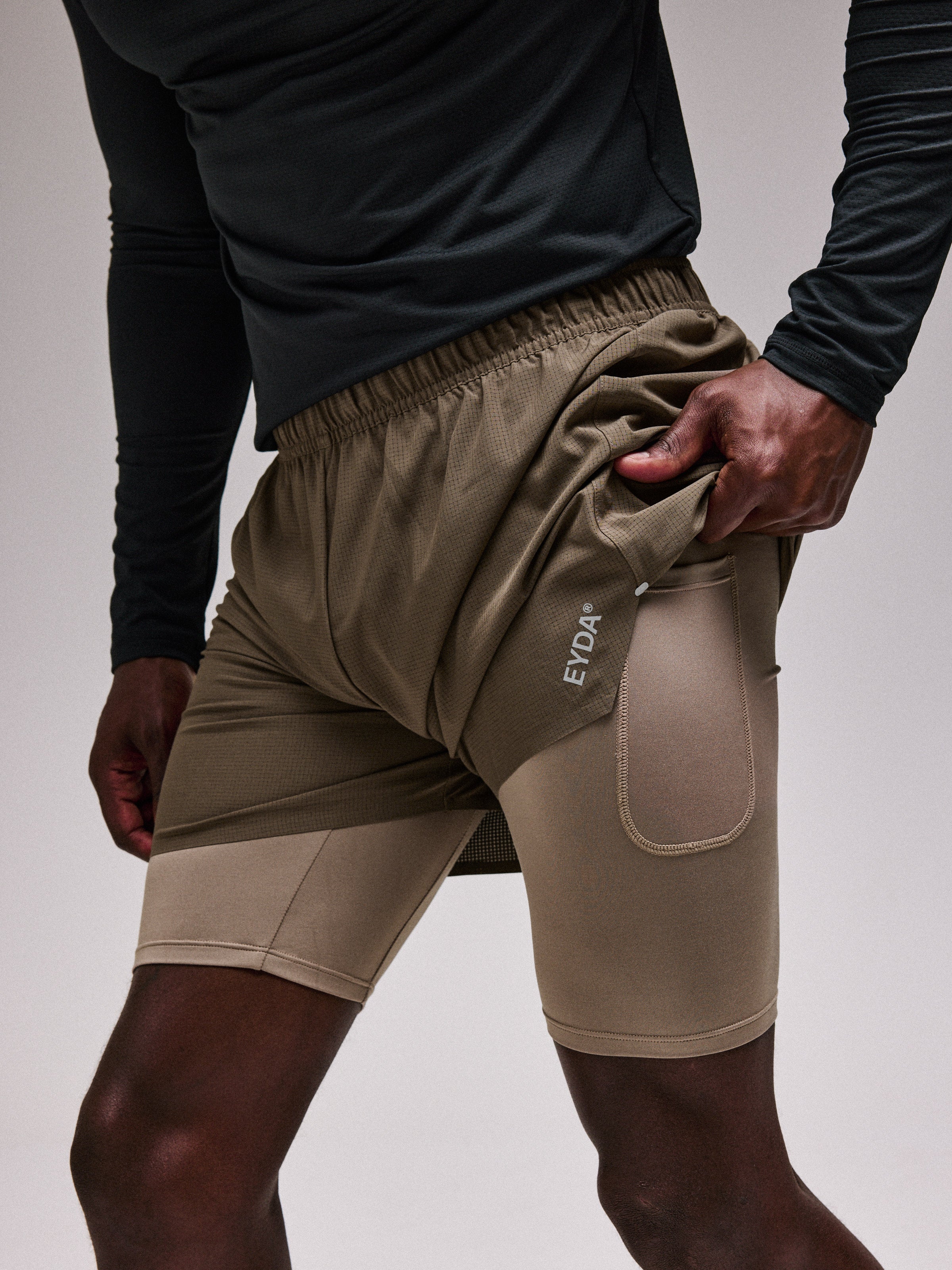 Miles 2-in-1 Running Shorts 5"