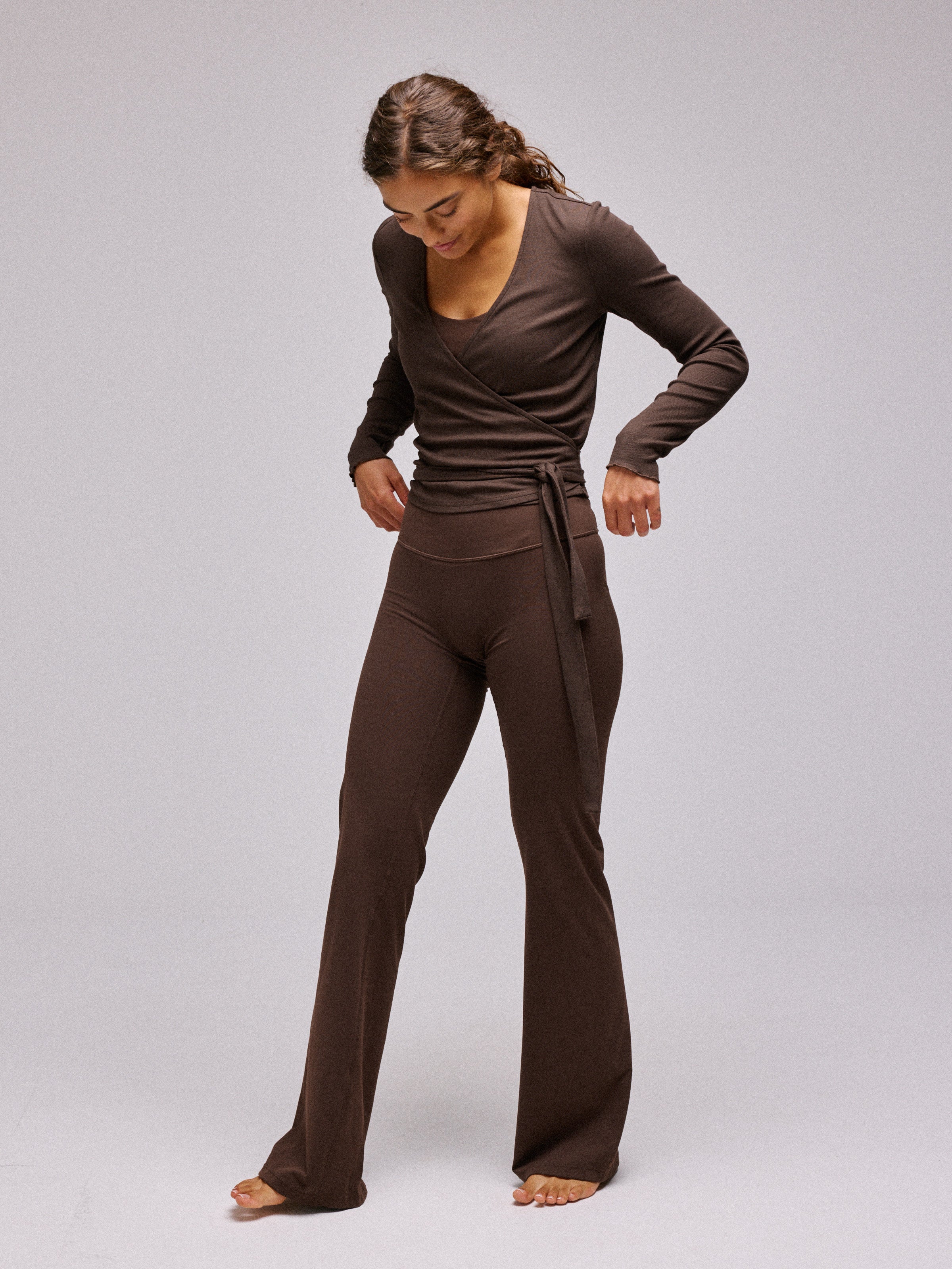 Nora Wrap Long Sleeve