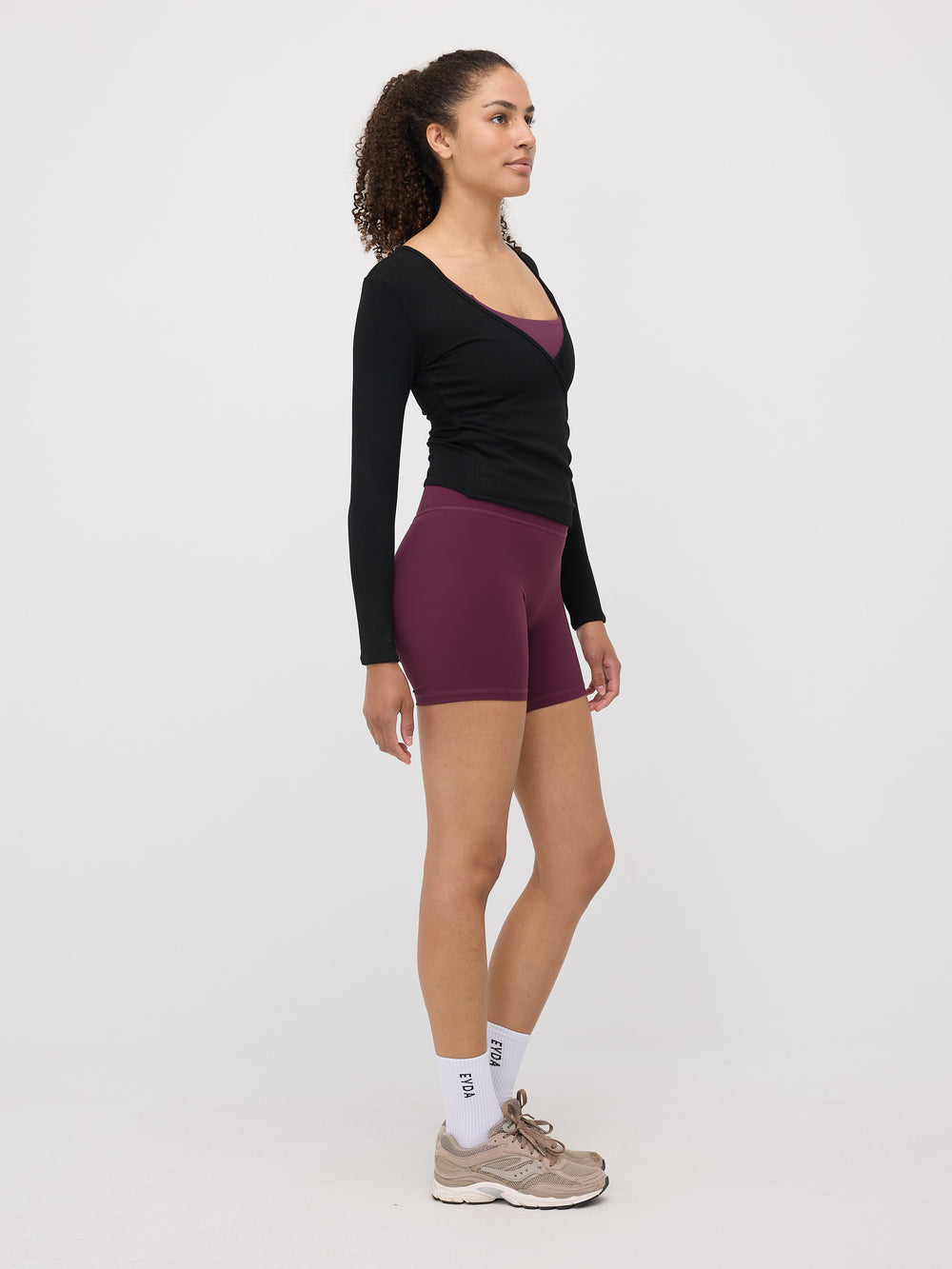 Scarlet Wrap Long Sleeve