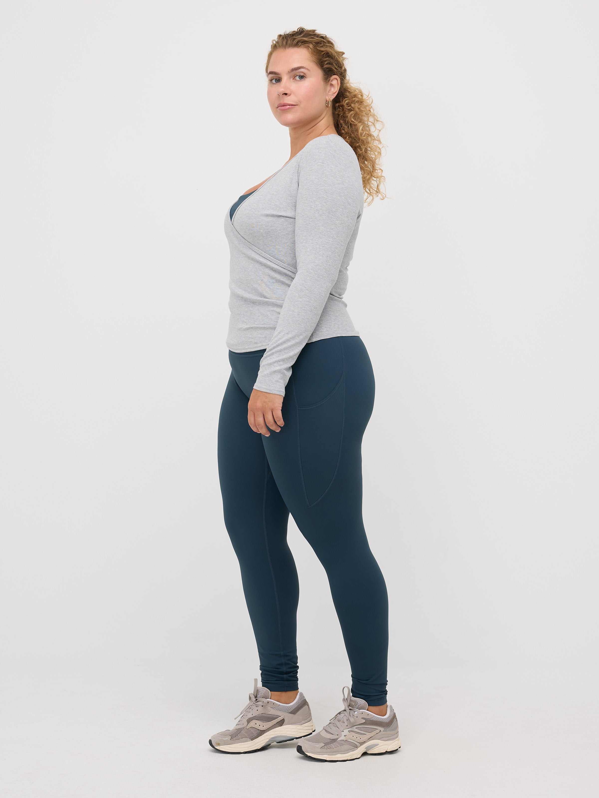 Scarlet Wrap Long Sleeve
