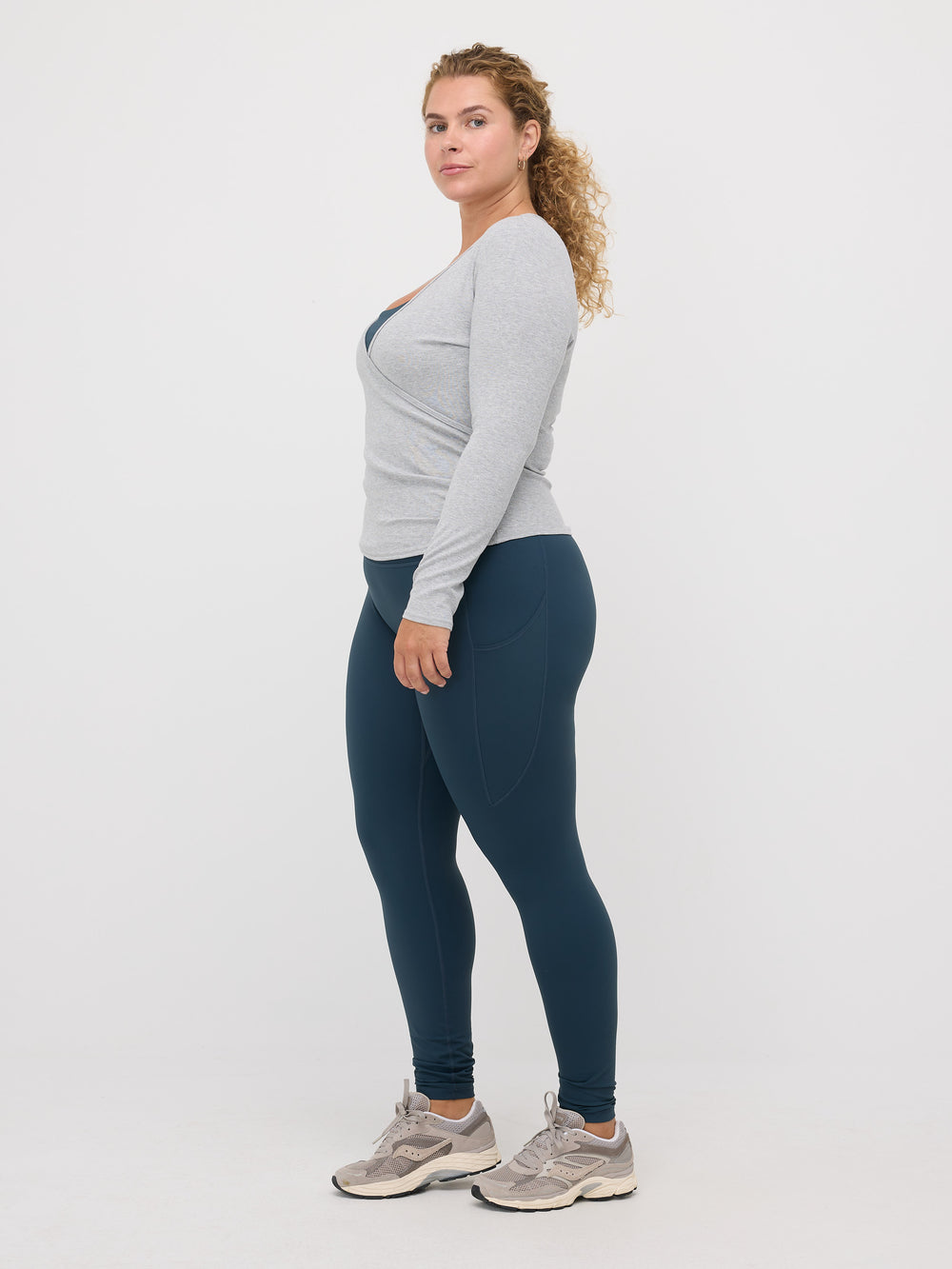 Scarlet Wrap Long Sleeve