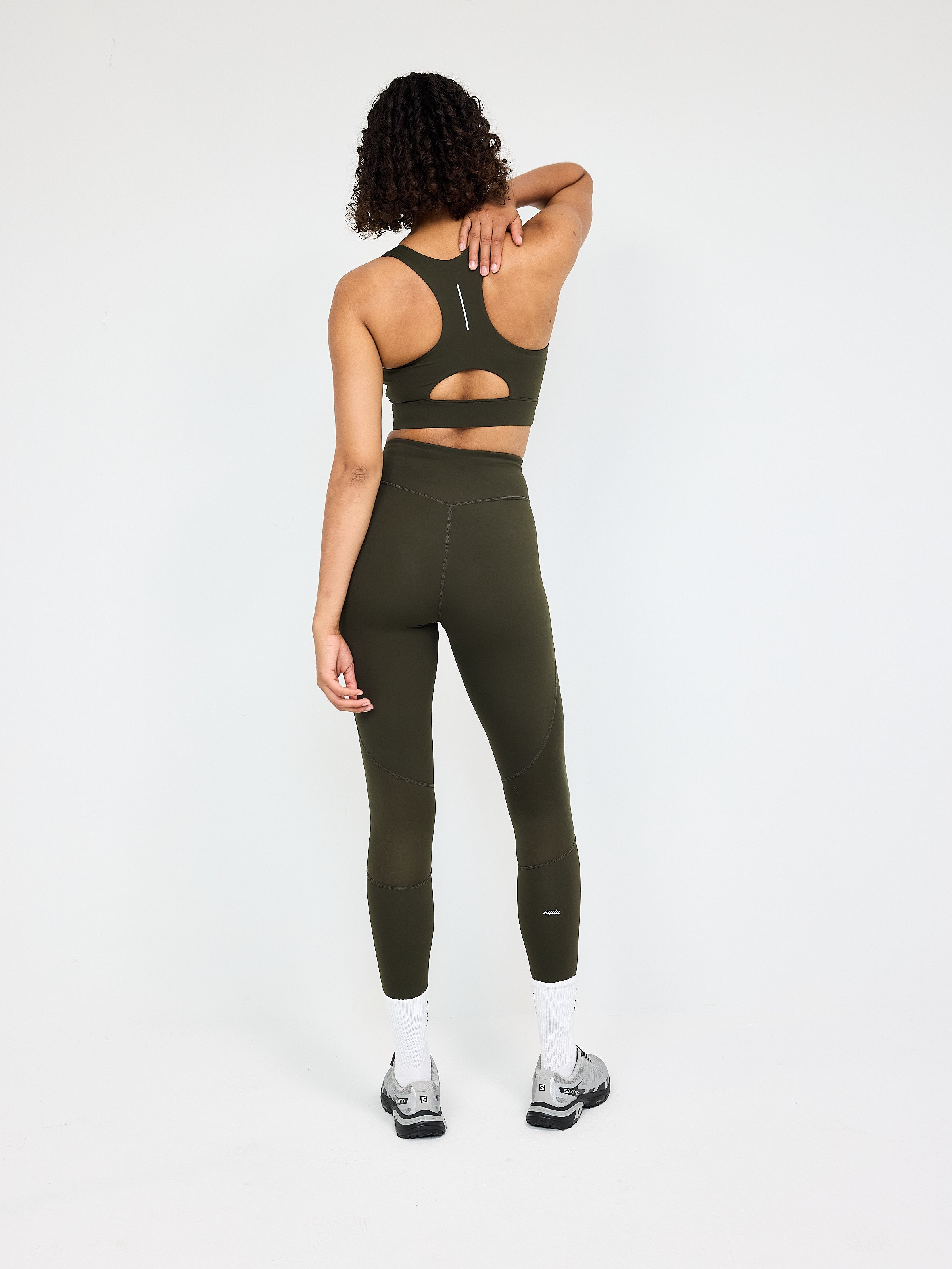 Amber High Neck Sports Bra