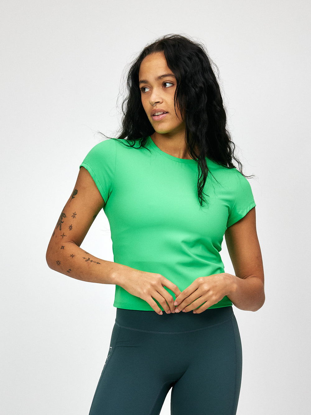 Ellie Ultralight Crop Tee