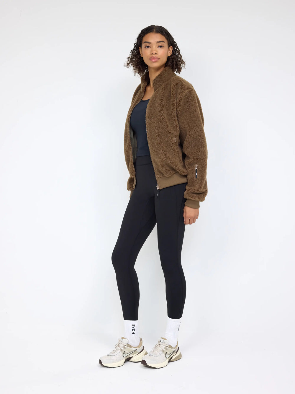 Bomber teddy jacket best sale